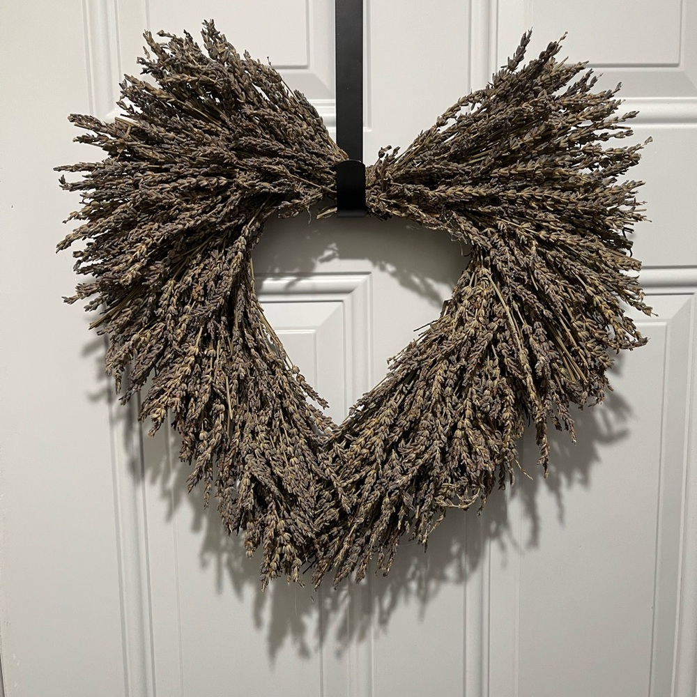 Anthropologie Rustic Heart-Shaped Wreath